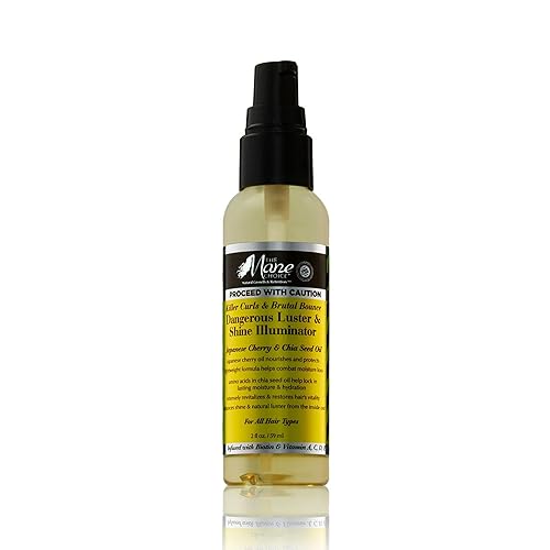 The Mane Choice Mane choice proceed with caution killer curls & brutal bounce dangerous luster & shine illuminator, 2 Ounce Beauty & Personal Care The Mane Choice