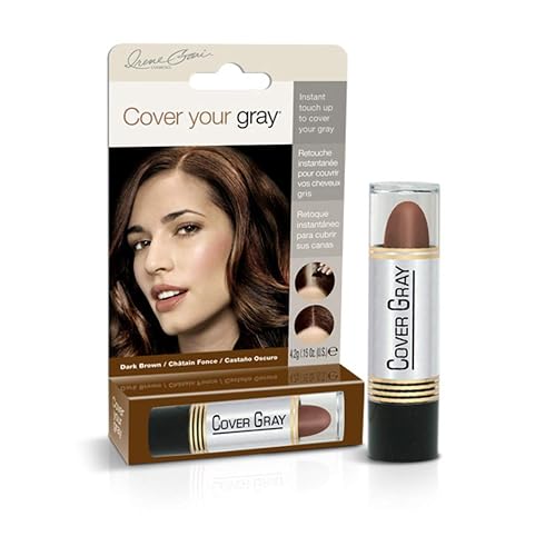 Cover Your Gray for Men Hair Color Touch-Up Stick - Dark Brown (3-Pack) Beauty & Personal Care Cover Your Gray
