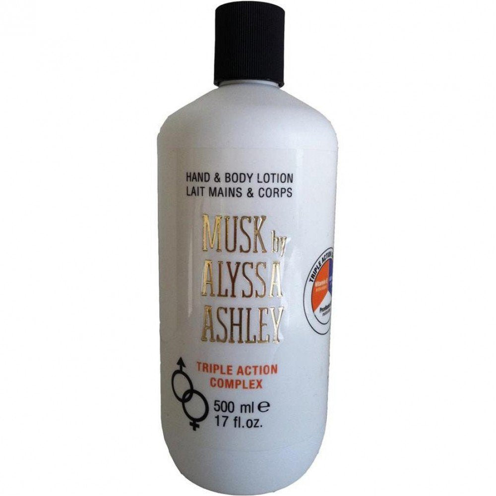 Alyssa Ashley Musk Hand Body Lotion - Hand Lotion for Dry Hands - Body Cream for Women and Men - Hydrating Cream for Smooth Skin - 16.9 oz Beauty & Personal Care ALYSSA ASHLEY