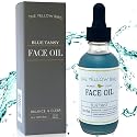 Yellow Bird Balancing Blue Tansy Face Oil 2 oz / 59 ml - Skin Glowing Serum. Collagen Support. Promotes Clear Skin Naturally. Wrinkle, Blemish & Pore Beauty & Personal Care The Yellow Bird