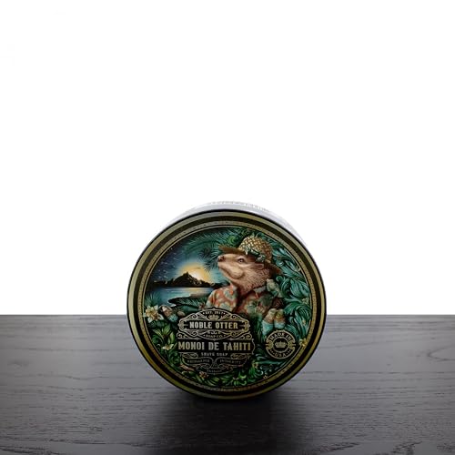 Noble Otter Shaving Soap, Monoi de Tahiti Beauty & Personal Care Noble Otter