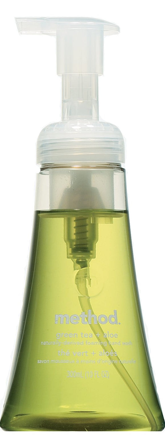 Method Foaming Hand Wash, Green Tea Aloe Foam, 10 oz Bottle Beauty & Personal Care Method
