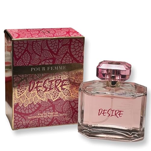 United Scents POUR FEMME DESIRE - Eau de Parfum - Top Notes: Peony, Pink Pepper and Asuka - 3.4 Fl Oz Beauty & Personal Care United Scents