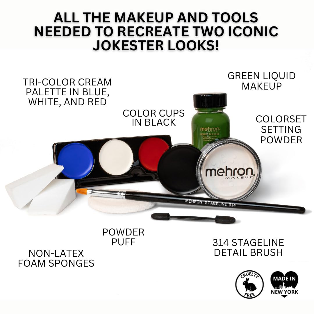 Mehron Makeup Professional Character Kits (Jokester)