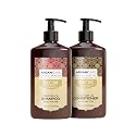 Arganicare | Duo Shampoo + Conditioner | Castor | Growth Accelerator | Gently Cleans & Moisturizes Hair | All hair types | 13.53 fl oz + 13.53 fl oz Beauty & Personal Care Arganicare