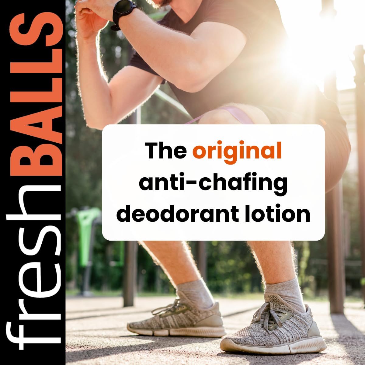 Fresh BALLS Lotion | Anti-Chafing Men's Soothing Cream to Powder Deodorant and Hygiene for Groin Area, 3.4 fl oz (Pack of 3) Beauty & Personal Care Fresh Body FB