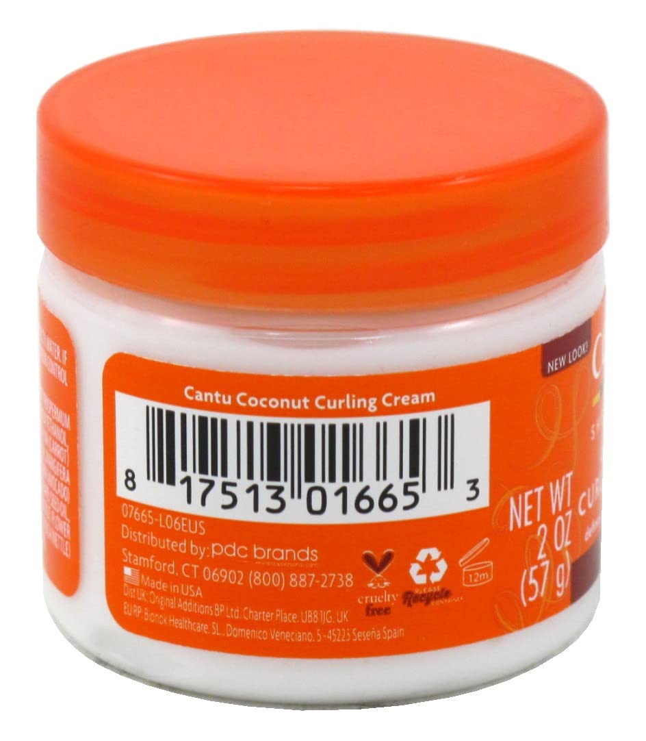 Cantu Shea Butter Coconut Curling Cream 2 Ounce (12 Pack) Beauty & Personal Care Cantu