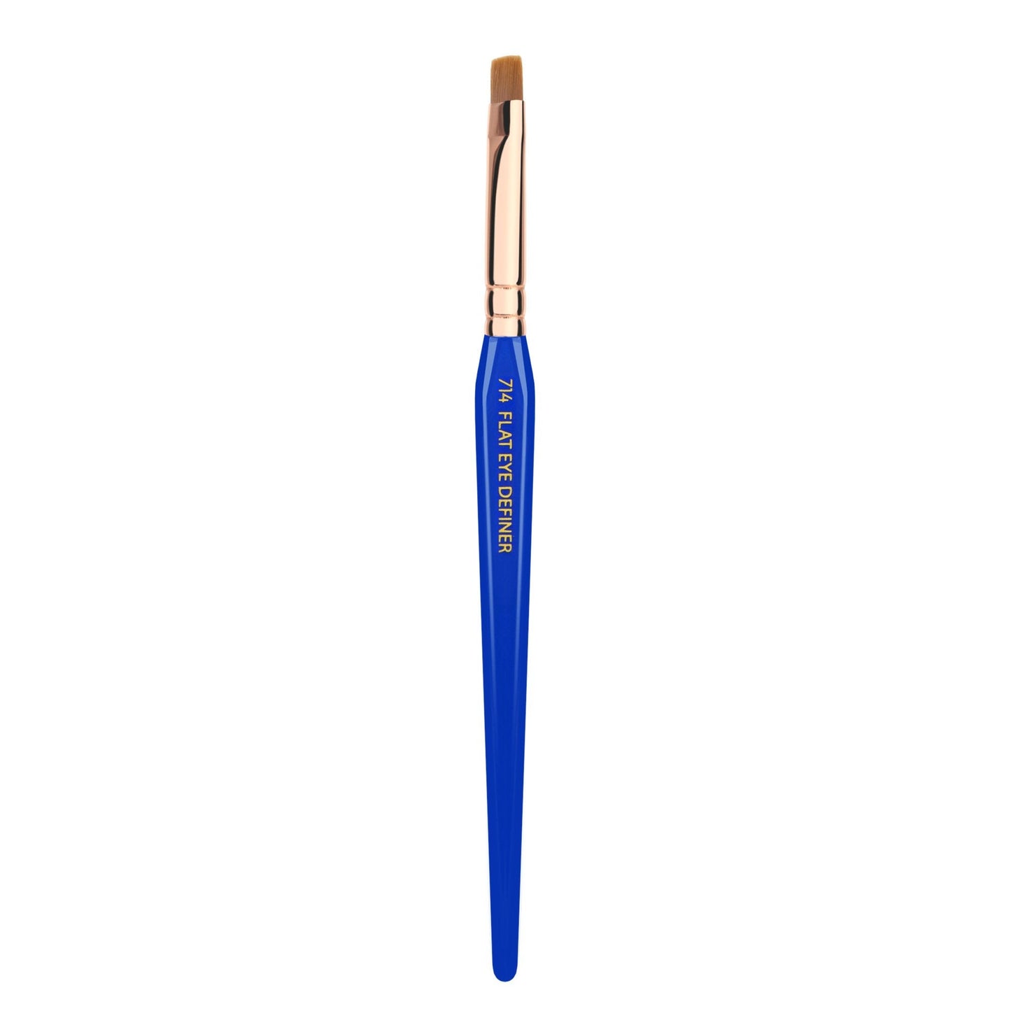 Bdellium Tools Professional Makeup Brush - Golden Triangle 714 Flat Eye Definer - With All Vegan and Soft Synthetic Fibers, For Smooth Application Beauty & Personal Care BDELLIUM TOOLS
