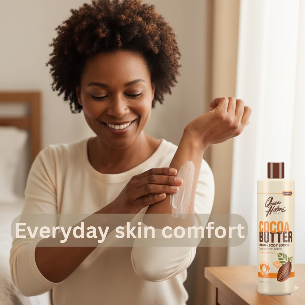 Queen Helene Lotion 32 Ounce Cocoa Butter Hand & Body (946ml) (3 Pack) Beauty & Personal Care Queen Helene