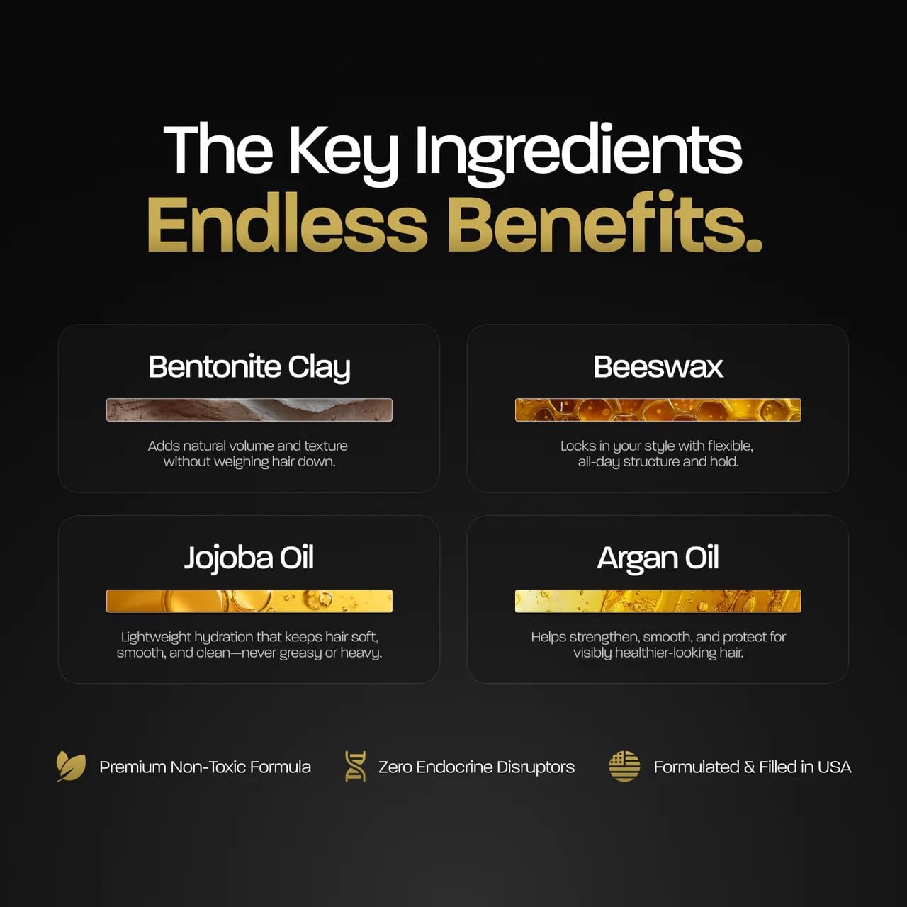 BASED Pomade for Men, Quality Hair Care with Medium Hold, Natural Shine & Fragrance, Easy to Apply & Great for All Hair Types, Hydrating Beauty & Personal Care BASED BODYWORKS
