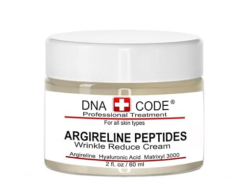 DNA Code®-No Needle Alternative-Pure Argireline Peptides Winkle Reduce Cream-Hyaluronic Acid+ Matrixyl 3000 Beauty & Personal Care DNA CODE Skin Care