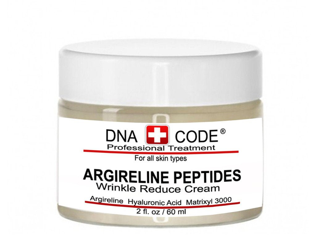 DNA Code®-No Needle Alternative-Pure Argireline Peptides Winkle Reduce Cream-Hyaluronic Acid+ Matrixyl 3000 Beauty & Personal Care DNA CODE Skin Care