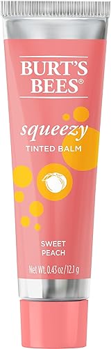 Burts Bees, Squeezy Tinted Lip Balm - Sweet Peach, 0.33 Ounce Beauty & Personal Care Burt's Bees