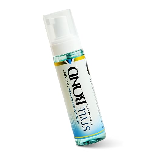 Laflare New Travel Size Mousse Foam - Hair Styling, Shine and Volume Mousse for Braid (Musk) Beauty & Personal Care Laflare