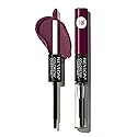 Revlon Liquid Lipstick with Clear Lip Gloss, ColorStay Overtime Lipcolor, Dual Ended with Vitamin E, 500 Limitless Black Cherry, 0.07 Fl Oz Beauty & Personal Care REVLON
