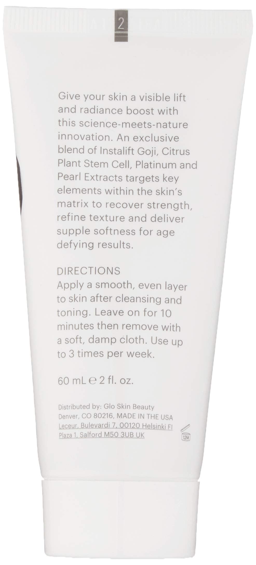 Glo Skin Beauty Phyto-Active Firming Mask | Treat Skin to A Visible Lift and Radiance Boost and Reduce the Appearance of Fine Lines and Wrinkles Beauty & Personal Care Glo Skin Beauty