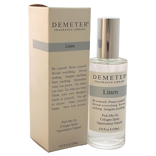 Demeter Linen Pick-me Up Cologne Spray for Women, 4 Ounce Beauty & Personal Care DEMETER