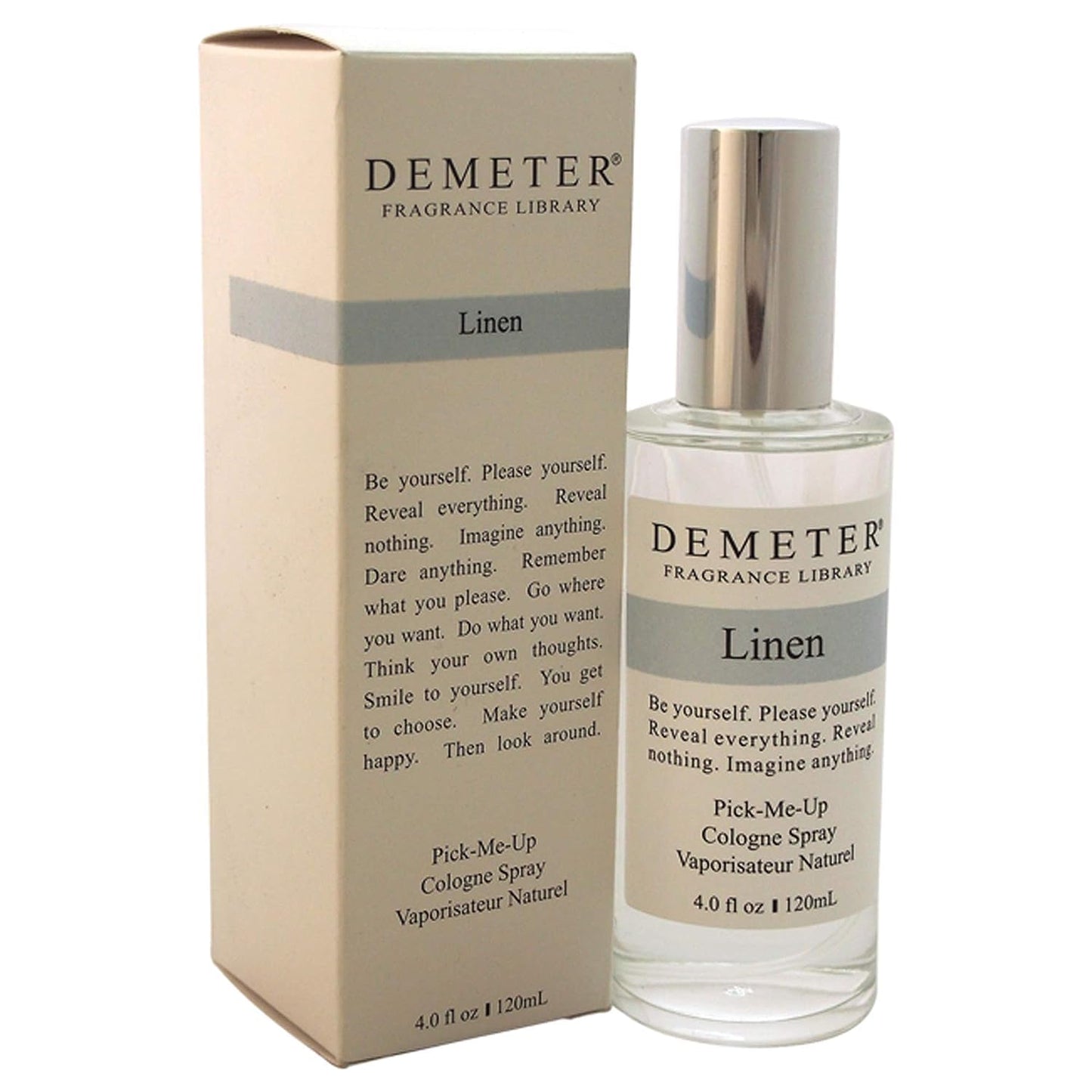 Demeter Linen Pick-me Up Cologne Spray for Women, 4 Ounce Beauty & Personal Care DEMETER