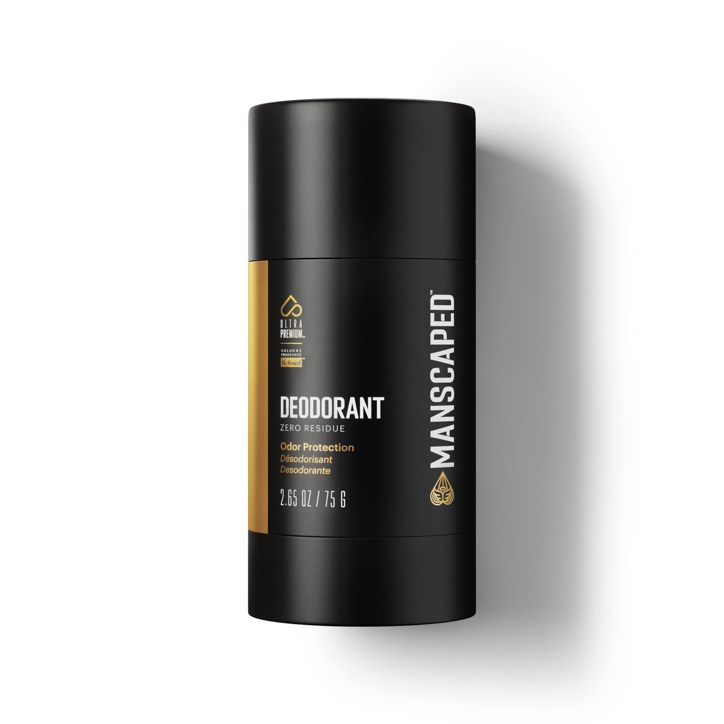 MANSCAPED® UltraPremium Deodorant, Aluminum-Free Clear Formula, Soft and Comfortable with Cologne-Quality Fragrance for Under Arm Odor Protection Beauty and Personal Care MANSCAPED