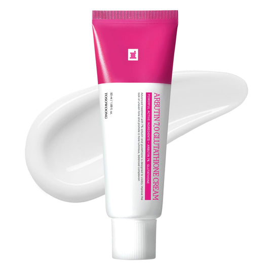 TOSOWOONG Arbutin 7% Glutathione Cream, 70,000ppm Arbutin + 5,001ppm Glutathione, Niacinamide, Dark Spots, Freckle, Blemishes, Pigmentation, Dullness Beauty and Personal Care TOSOWOONG Default Title