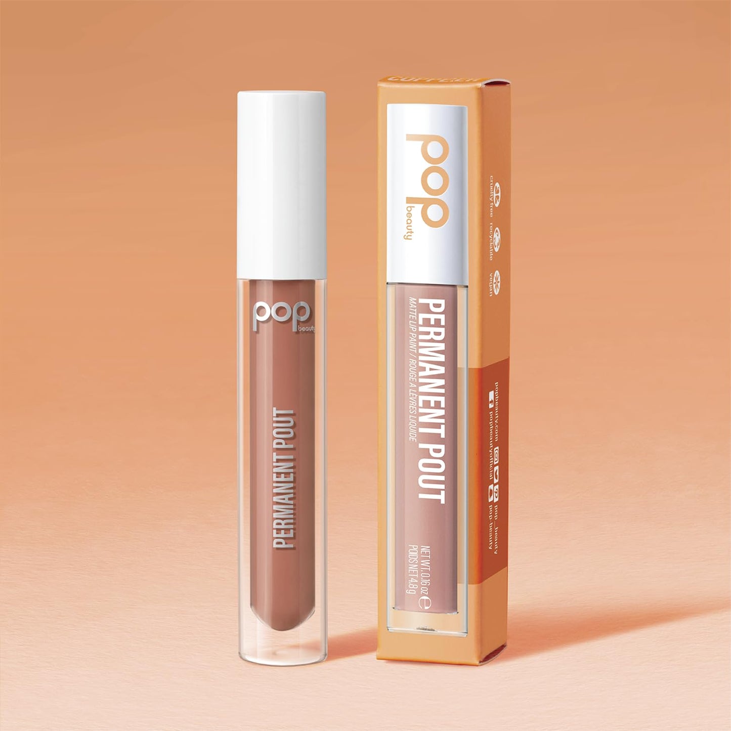 POP Beauty PERMANENT POUT BEAUTY | BUTTER BABE | Long Lasting Liquid Lipstick, Kiss-proof Water-proof, Smudge Transfer Proof, Velvet Lip Paint, Matte Beauty & Personal Care POP Beauty