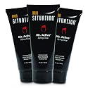 Hair Situation Mr. Active Hair Styling Glue - Strong Hold Hair Gel for Men, Maximum Grip, Anti-Frizz, Humidity Shield, Non-Flaking, Alcohol-Free, Adds Beauty & Personal Care Hair Situation