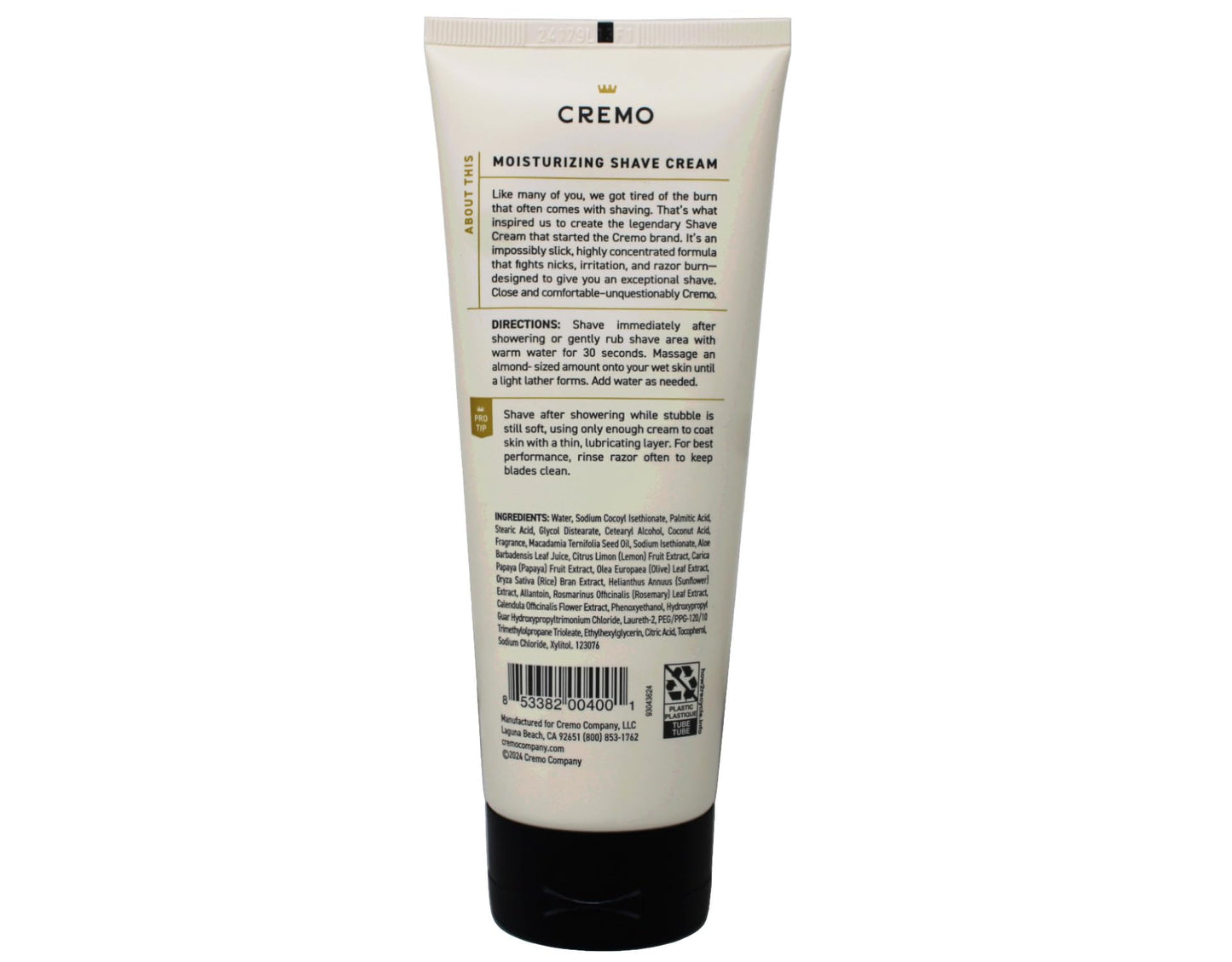 Cremo Classic Citrus Shave Cream 6 oz (Pack of 8) Beauty & Personal Care Cremo