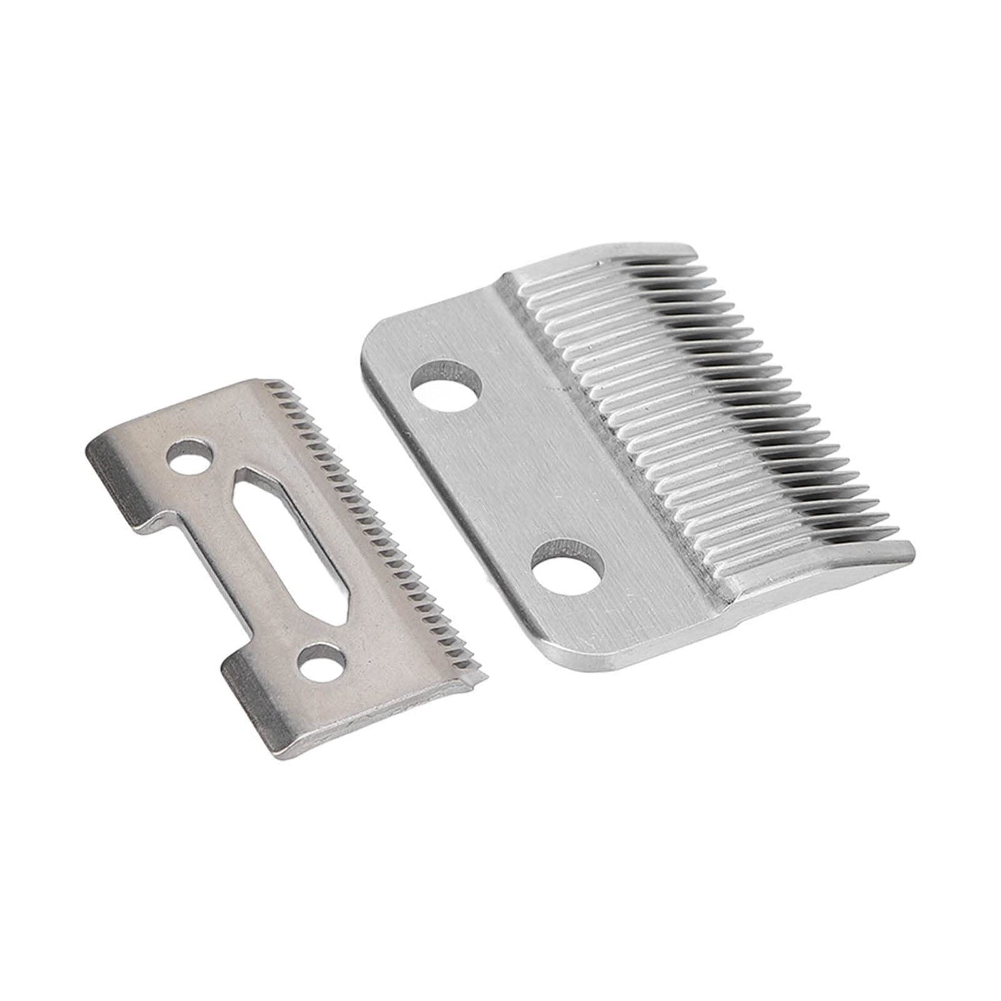 Premium Stainless Steel Clipper Blades Set - 4-Pack Professional Replacement Blades for Wet/Dry Hair Trimmers, Includes Screws & Fits Most Cordless Beauty and Personal Care ZJchao