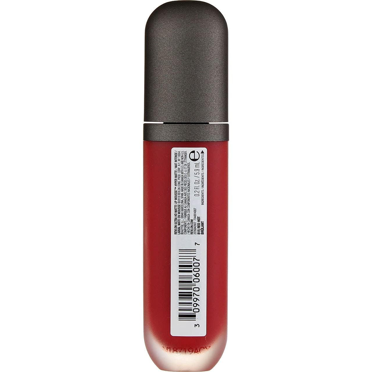 Revlon Ultra Hd Lip Mousse Hyper Matte Red Hot .25oz Beauty & Personal Care REVLON