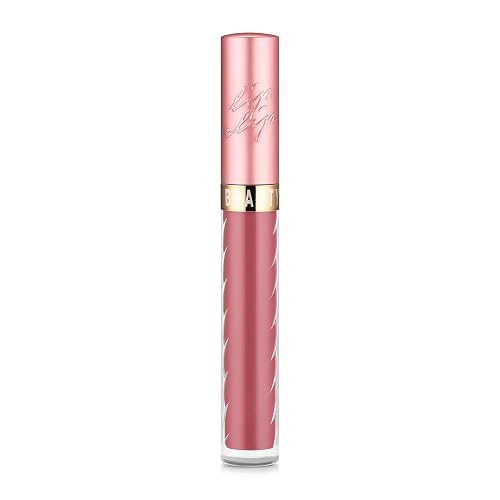 Beauty Bakerie Lip Slip High Shine Lip Gloss, Hydrating Non Sticky Formula, Pigmented Pink Nude Everyday Finish with Jojoba Sunflower Meadowfoam Oils Beauty & Personal Care Beauty Bakerie