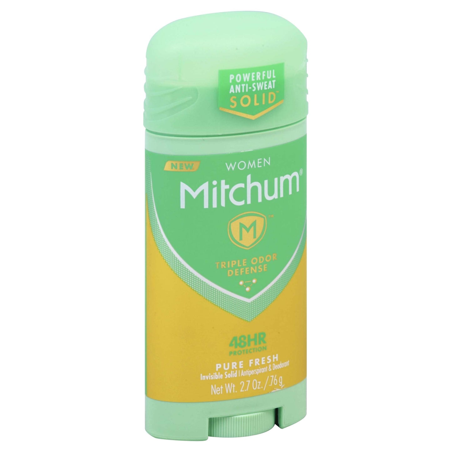 Mitchum Women Triple Odor Defense Invisible Solid 48HR Antiperspirant & Deodorant, Pure Fresh, 2.7 OZ - 2 Pack Beauty and Personal Care Mitchum