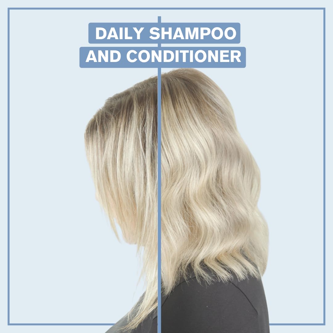 Alcôve - Daily Shampoo & Conditioner Duo - All Hair Types - Sulfate-Free - Lightweight Care - Evening Primrose Oil - Mango Extract - Argan Oil Beauty & Personal Care Alcove