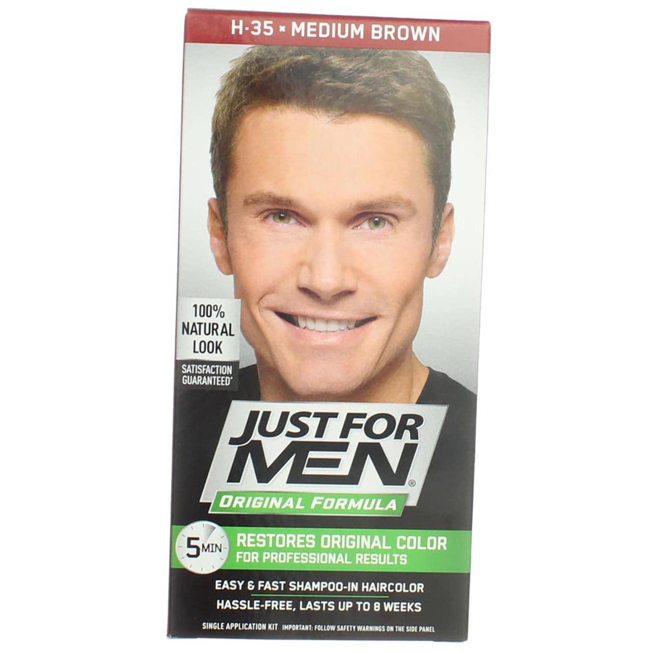 JUST FOR MEN Hair Color Medium Brown 35, 1 ea Beauty & Personal Care Just for Men