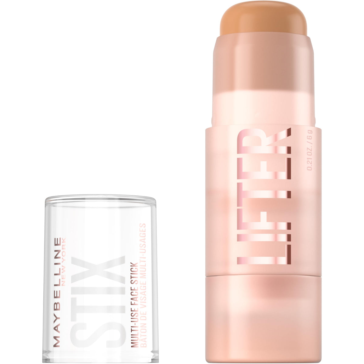Maybelline Lifter Stix Multi-Use Face Stick - Contour, Bronzer, Concealer and Foundation Stick, All-In-One Creamy Face Makeup with Cranberry Seed Oil