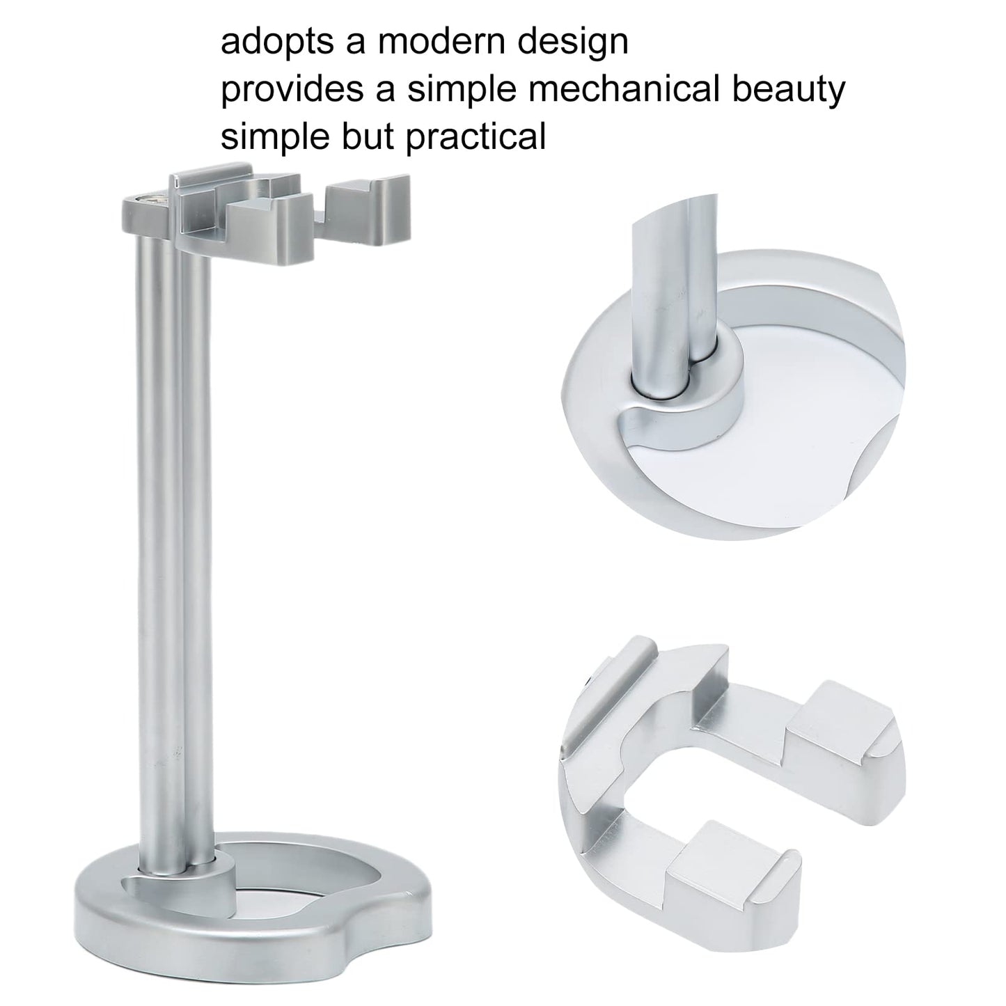 Razor Holder, Safety Razor Stand Razor Holder Stainless Steel Universal Men Shaving Brush Drying Stand, Use Modern Design, Provide Simple Mechanical Beauty and Personal Care YUYTE