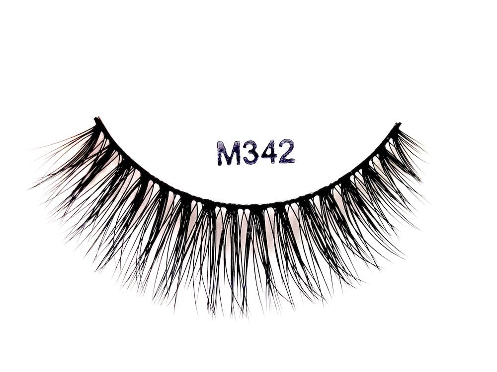 "4 Pairs" Miss Lash 100% Handmade Tapered 3D Volume lash M342 Beauty & Personal Care MISS LASH
