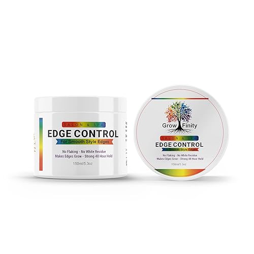 GrowFinity Hair Growth Gel with Biotin and Argan Oil for Rapid Growth | Strong 48-Hour Hold Styling Gel for Edges | Extra Large 5.3 Oz Beauty & Personal Care GrowFinity
