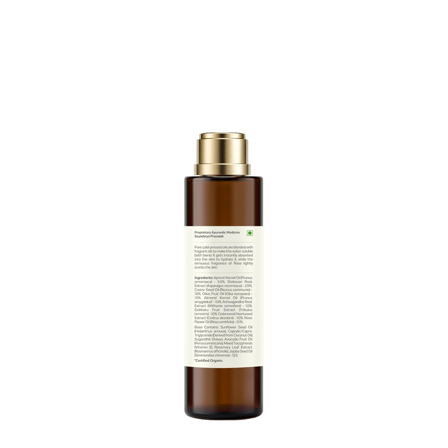 Forest Essentials After Bath Oil Indian Rose Absolute 130ml (Bath Oil) Beauty and Personal Care Forest Essentials