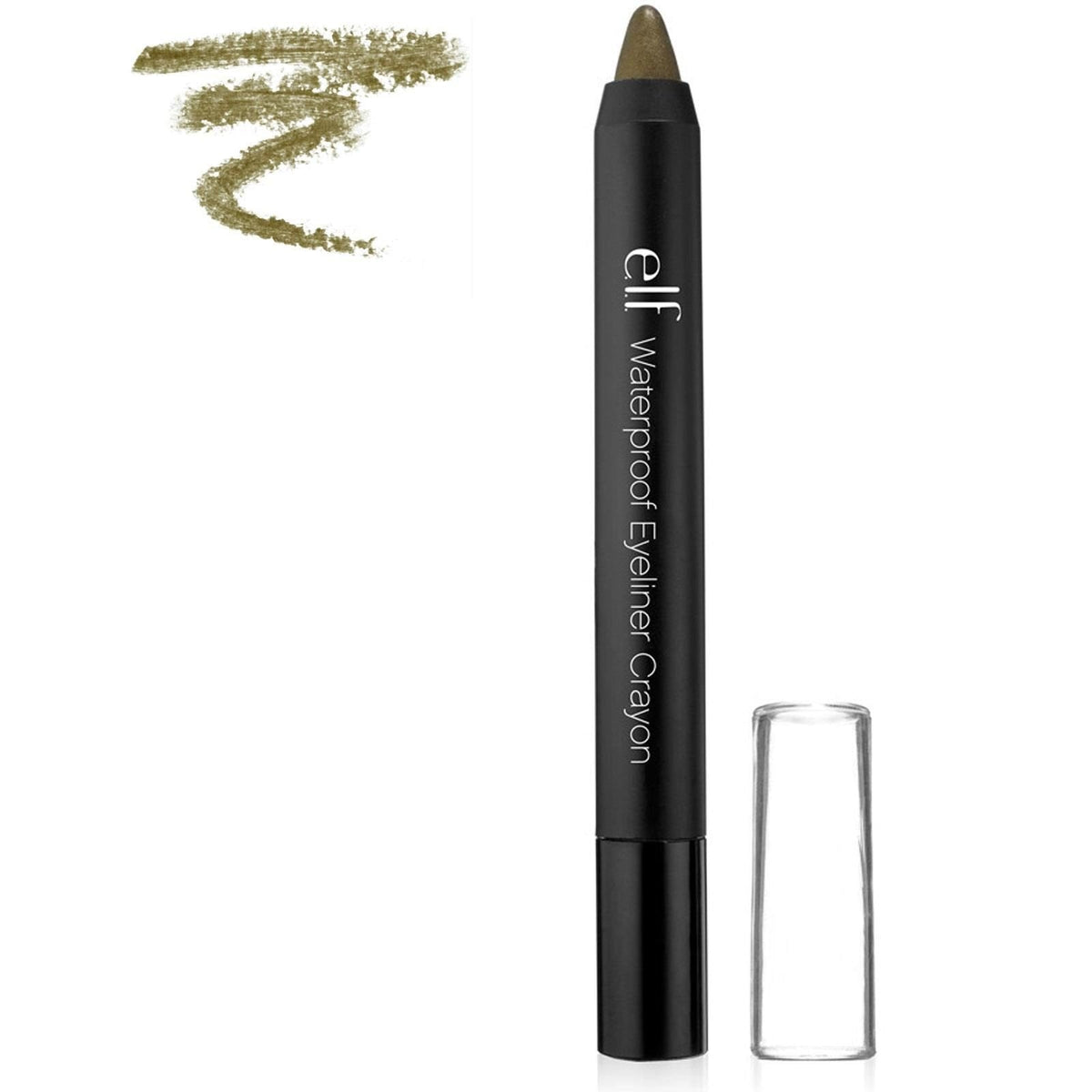 e.l.f. Waterproof Eyeliner Crayon, Moss, 0.07 Ounce Beauty & Personal Care e.l.f.