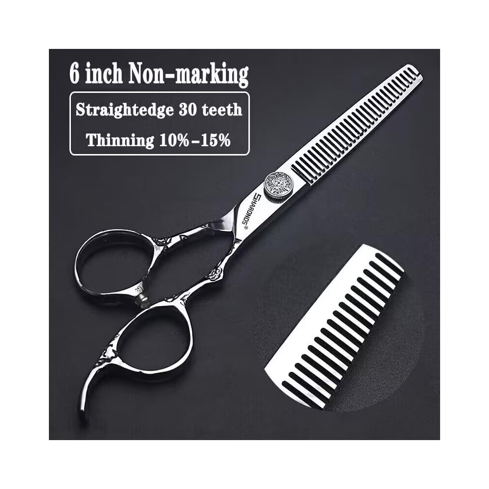 SHARONDS Hair Trimmer 6/7/8 Inch Professional Hair Trimmer for Haircut Sets (6 Inch - 3 Pieces) Beauty and Personal Care SHARONDS