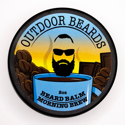 Outdoor Beards Beard Balm - 2 oz Cleansing Balm for Beards Short or Long - Beard Conditioner for Men - Essential Moisturizer for Every Man's Beard Beauty and Personal Care Outdoor Beards