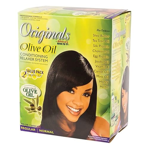 Africa's Best Organics Olive Organics Olive Oil Twin Kit,Yellow,2-Pack,FB-38493 Beauty & Personal Care Africa's Best