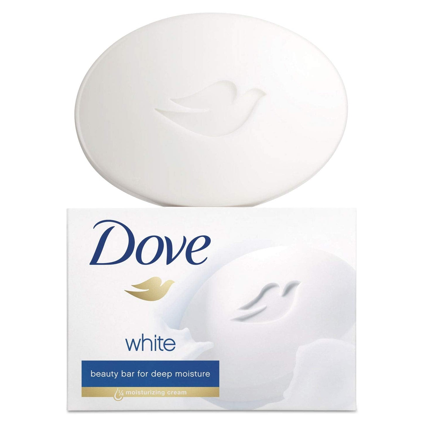 Dove Beauty Bar Soap Original, for Soft, Smooth Skin, with 1/4 Moisturizing Cream 2.6 oz (Pack of 1) Beauty & Personal Care Dove