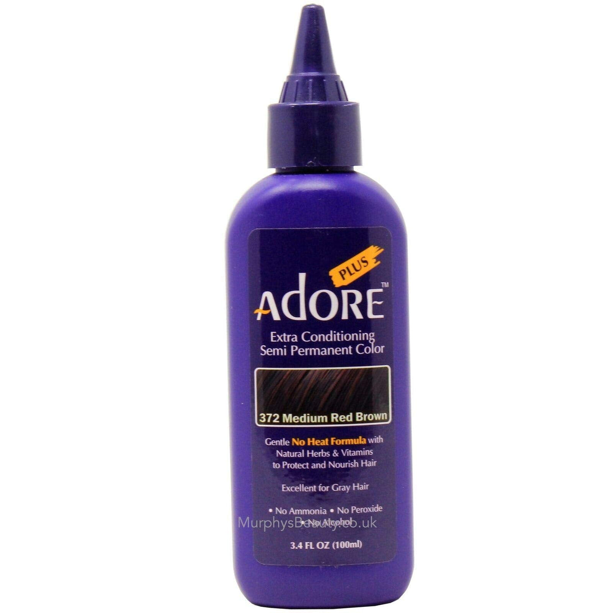 Adore Plus #372 MEDIUM RED BROWN 3.4 FL OZ Beauty & Personal Care ADORE COSMETICS