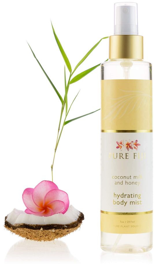 PURE FIJI Hydrating Body Mist - Hydrating Body After Shower - 97% Natural Origin, Coconut Milk and Honey, 7 oz Beauty & Personal Care PURE FIJI