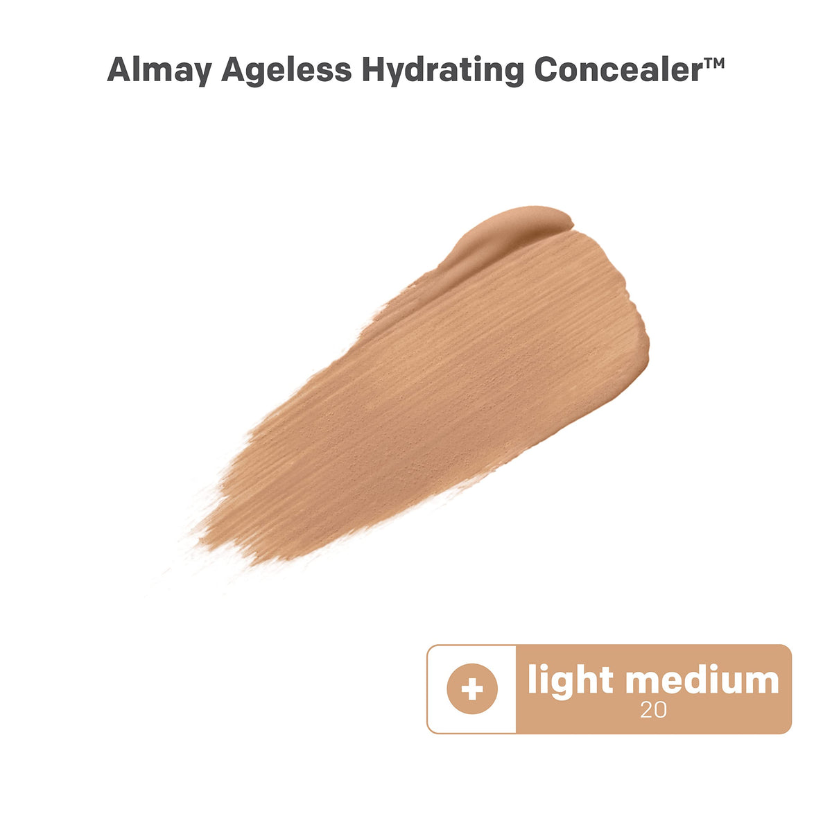 Almay Anti-Aging Concealer, Face Makeup with Hyaluronic Acid, Niacinamide, Vitamin C & E, Hypoallergenic, -Fragrance Free, 020 Light Medium, 0.37 Fl Beauty & Personal Care Almay