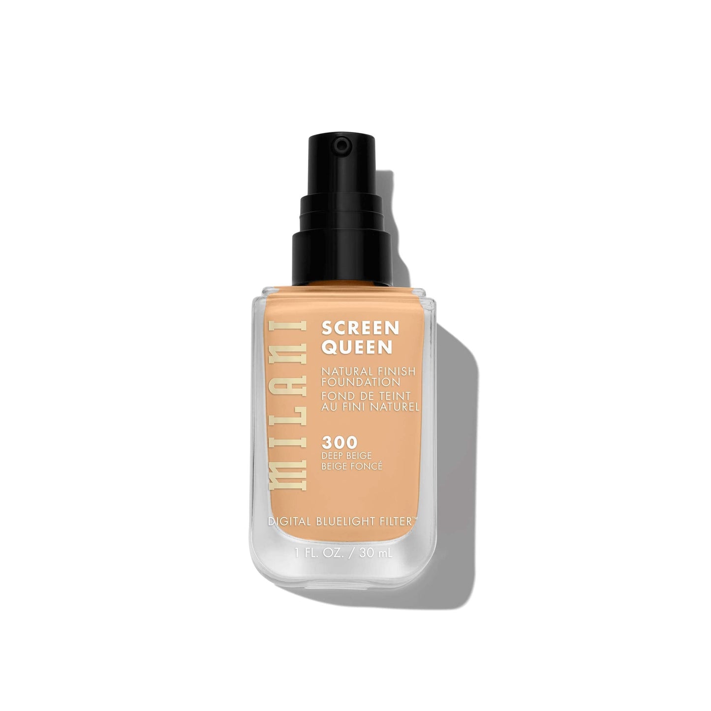 Milani Screen Queen Liquid Foundation Makeup - Cruelty Free Foundation With Digital Bluelight Filter Technology (Deep Beige) Beauty & Personal Care Milani
