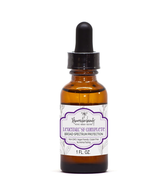 Leucidal® SF COMPLETE Broad Spectrum Protection Cosmetic Ingredient for DIY Vitamin C Ascorbic Acid & Hyaluronic Acid Powder Serum, Facial Lotion Beauty & Personal Care RESURRECTIONbeauty