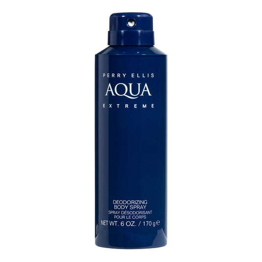 Perry Ellis Aqua Extreme Body Spray for Men - Body Spray Cologne, EDT, All Over Men's & Boys Mist with Notes of Fresh Wood & Spice Fragrance - 6 oz Beauty & Personal Care Perry Ellis
