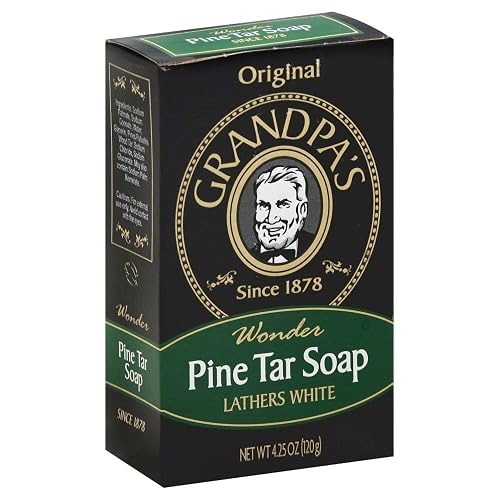 Grandpa Soap Pine Tar 4.25 oz (Pack of 6) Beauty & Personal Care Grandpa's